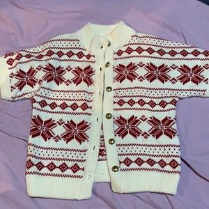 Janie and Jack Snowflake Sweater